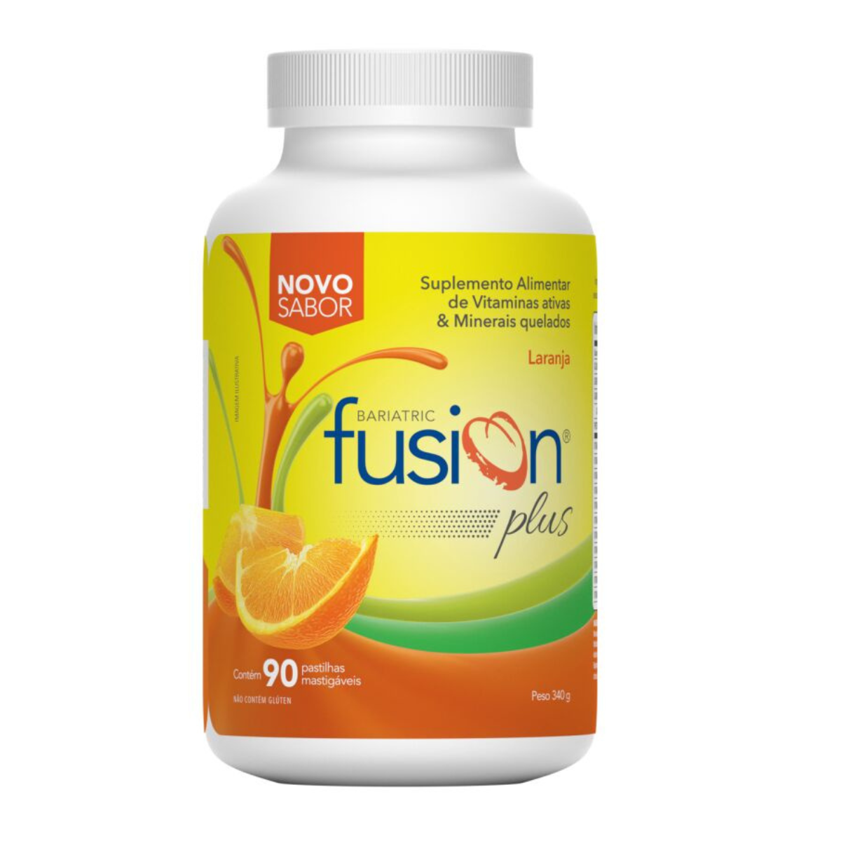 Bariatric Fusion Plus - 90 Pastilhas  - Laranja