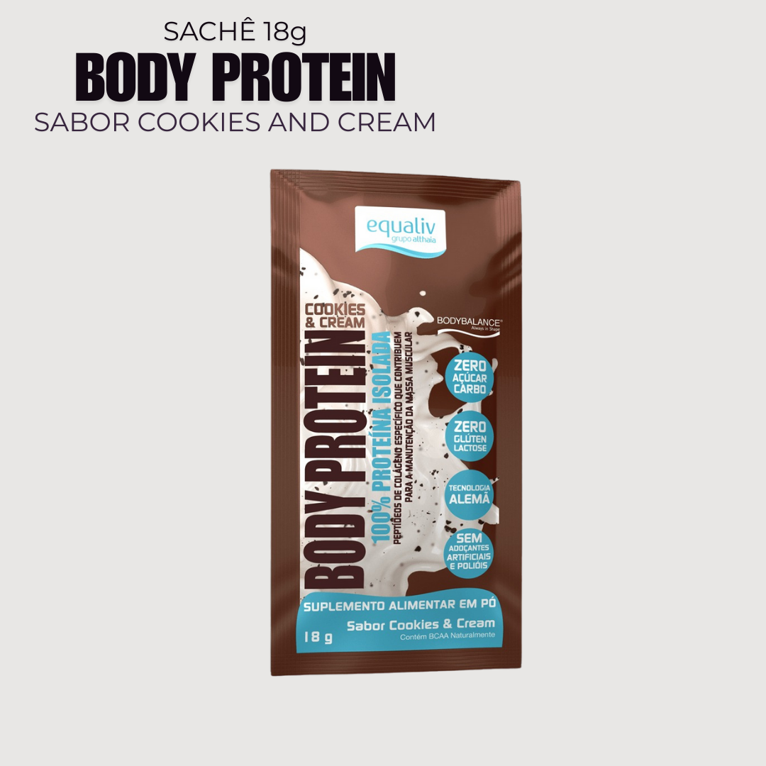 Body Protein Sachê - EQUALIV - Cookies and Cream