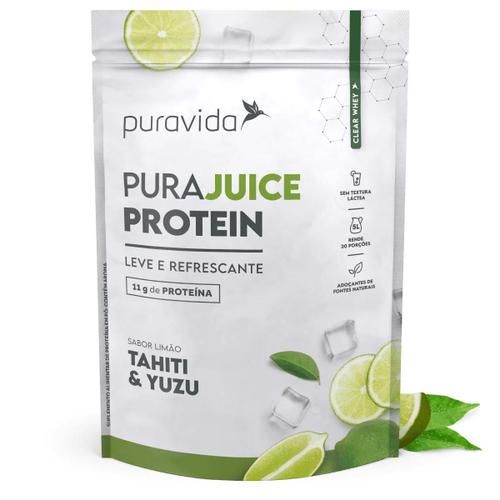 Purajuice 60g - Limão e Yuzu - PURAVIDA