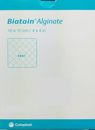 Biatain Alginato de Cálcio 10cm X 10cm 1un