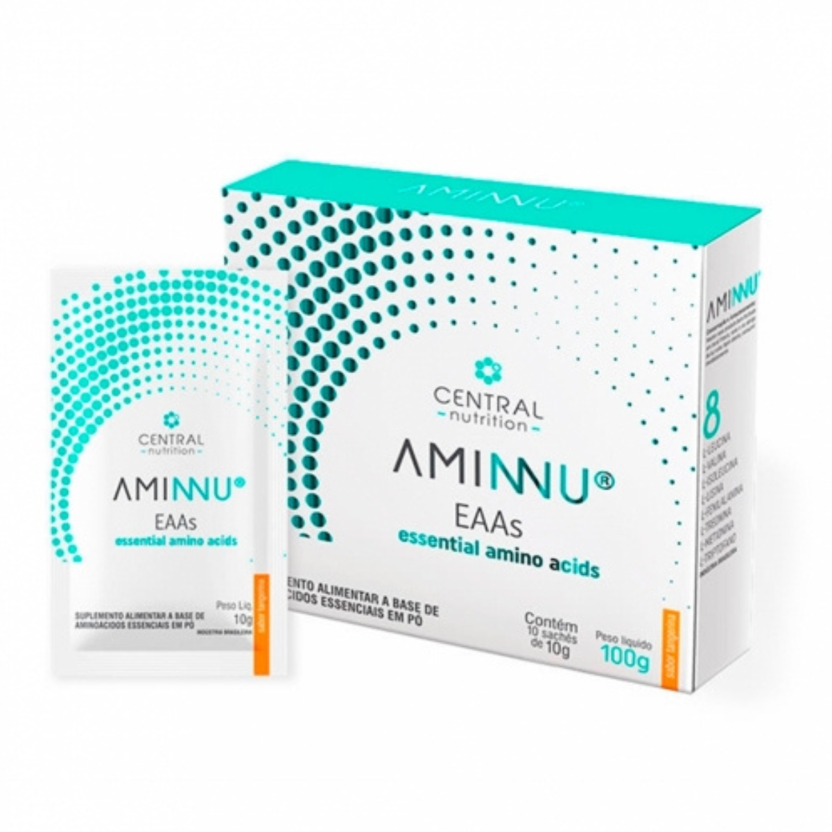 AMINNU TANGERINA 10G C/10 SACHES - Central Nutrition