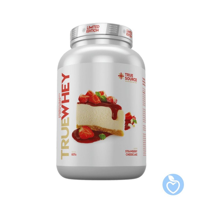 True Whey 837g - TRUE SOURCE - Straberry Cheesecake