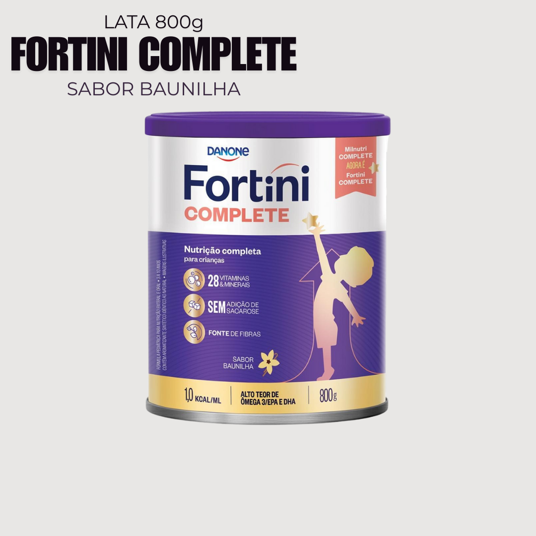 Fortini Complete 800g - Baunilha - DANONE 