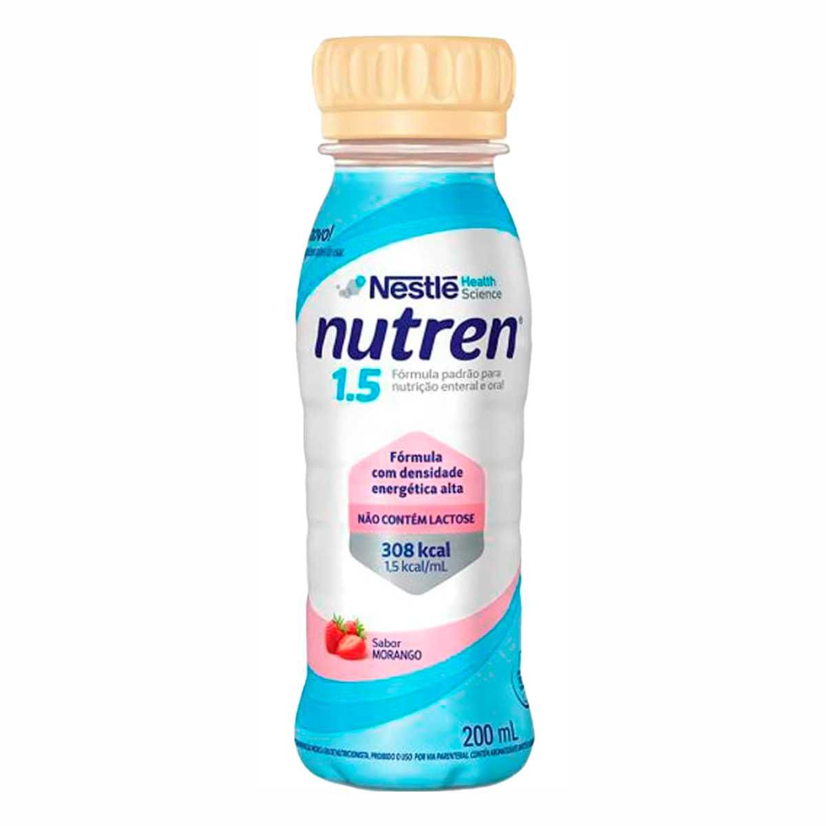 Nutren 1.5 200ml - Nestlé - Morango