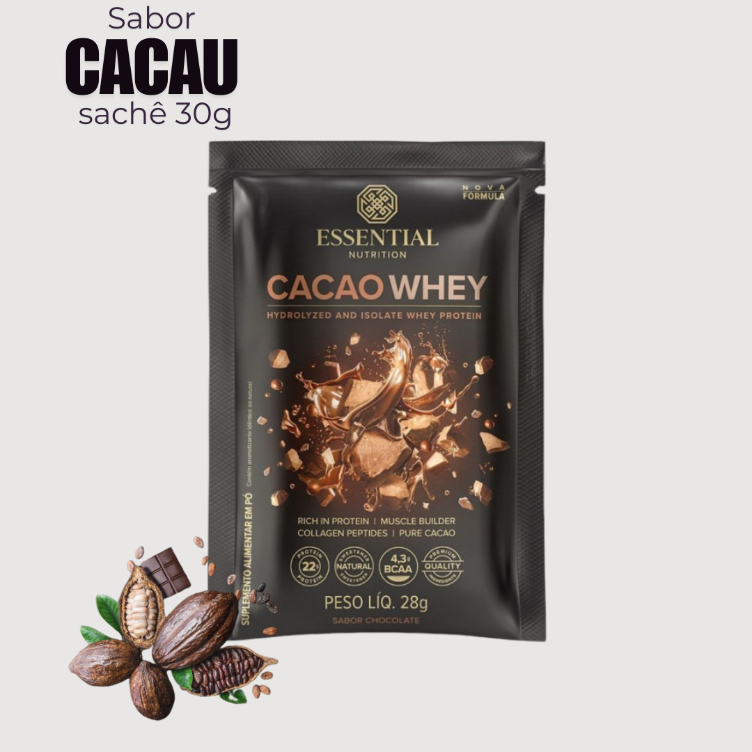 Cacao Whey - Sachê 30g - ESSENTIAL