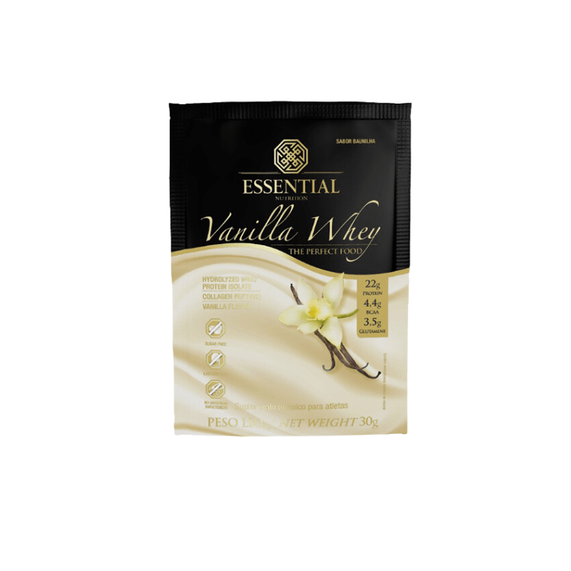 Vanilla Whey Sachê 30g - ESSENTIAL