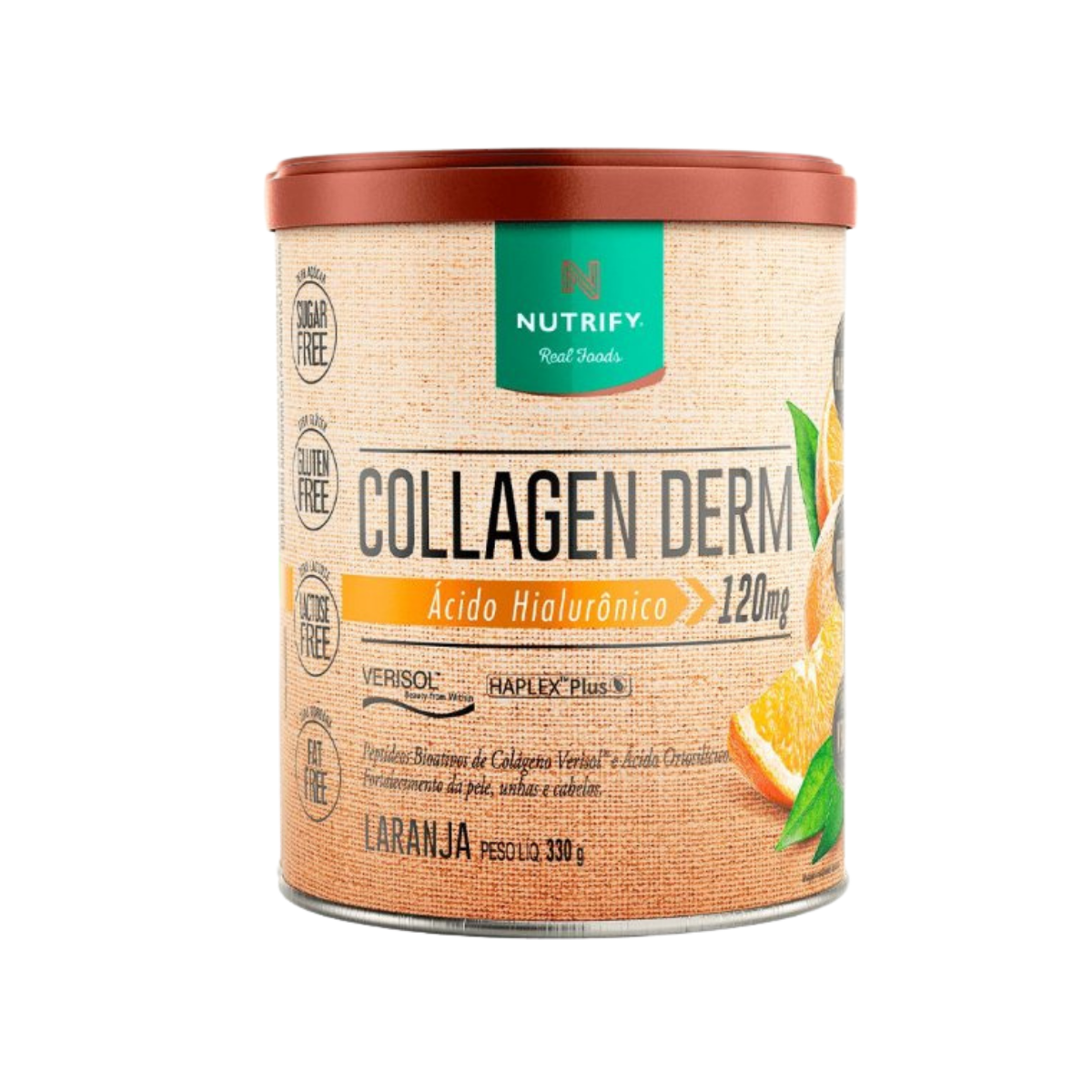 Collagen Derm 330g - NUTRIFY - laranja