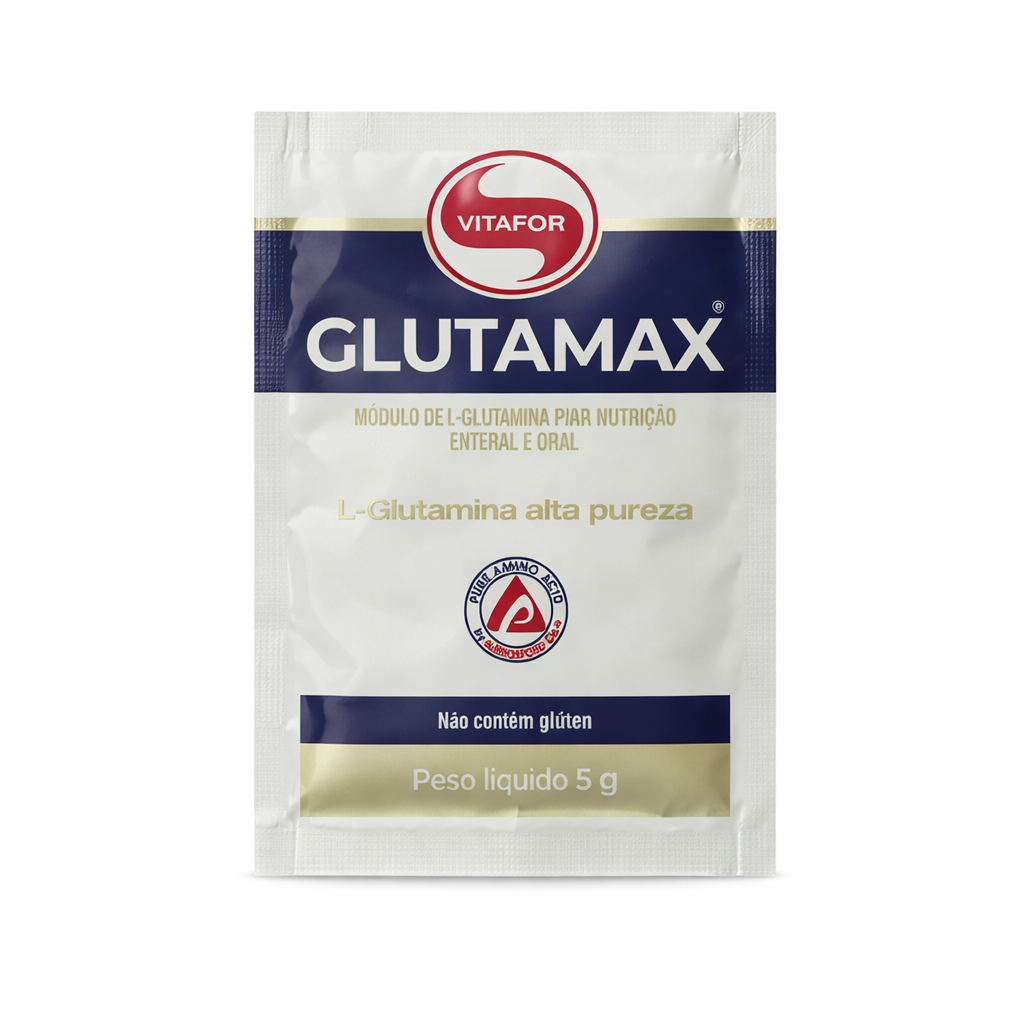 Glutamax 10g - 1 sachê - VITAFOR (VALIDADE 31/02/26)