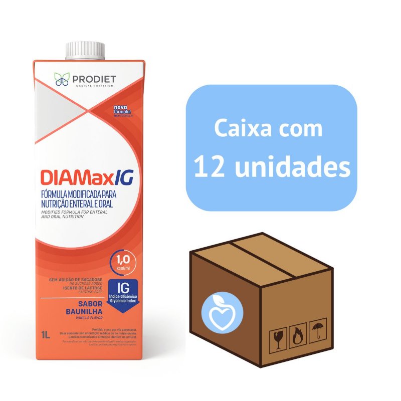 Diamax IG - 1000ml - PRODIET - Caixa com 12 litros