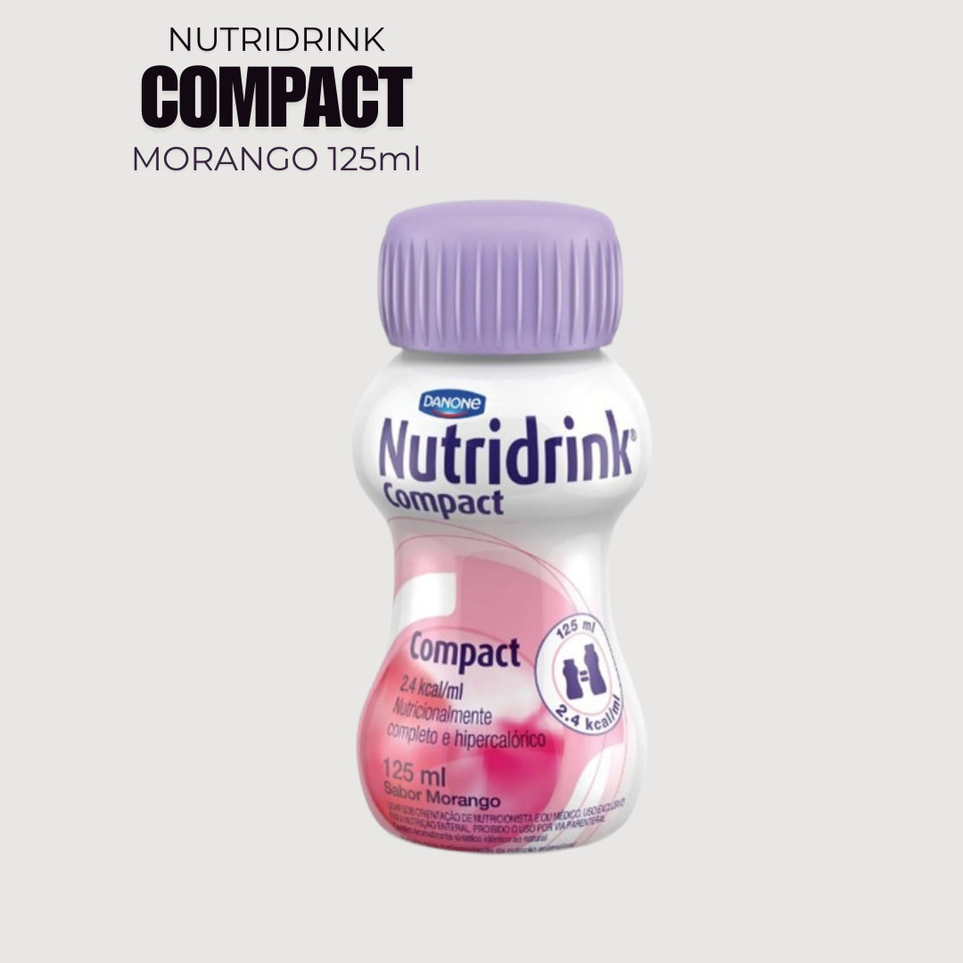 Nutridrink Compact 125ml - Danone - Morango