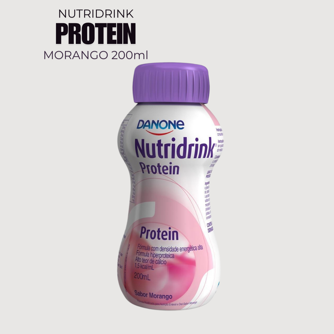 Nutridrink Protein 200ml - DANONE - Morango