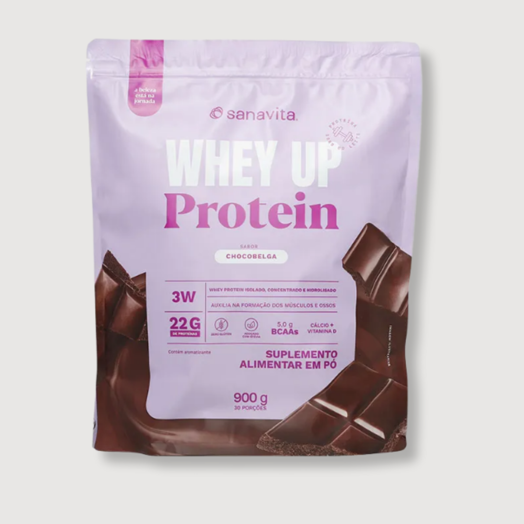 Whey Up 3W 900g - Chocobelga - SANAVITA