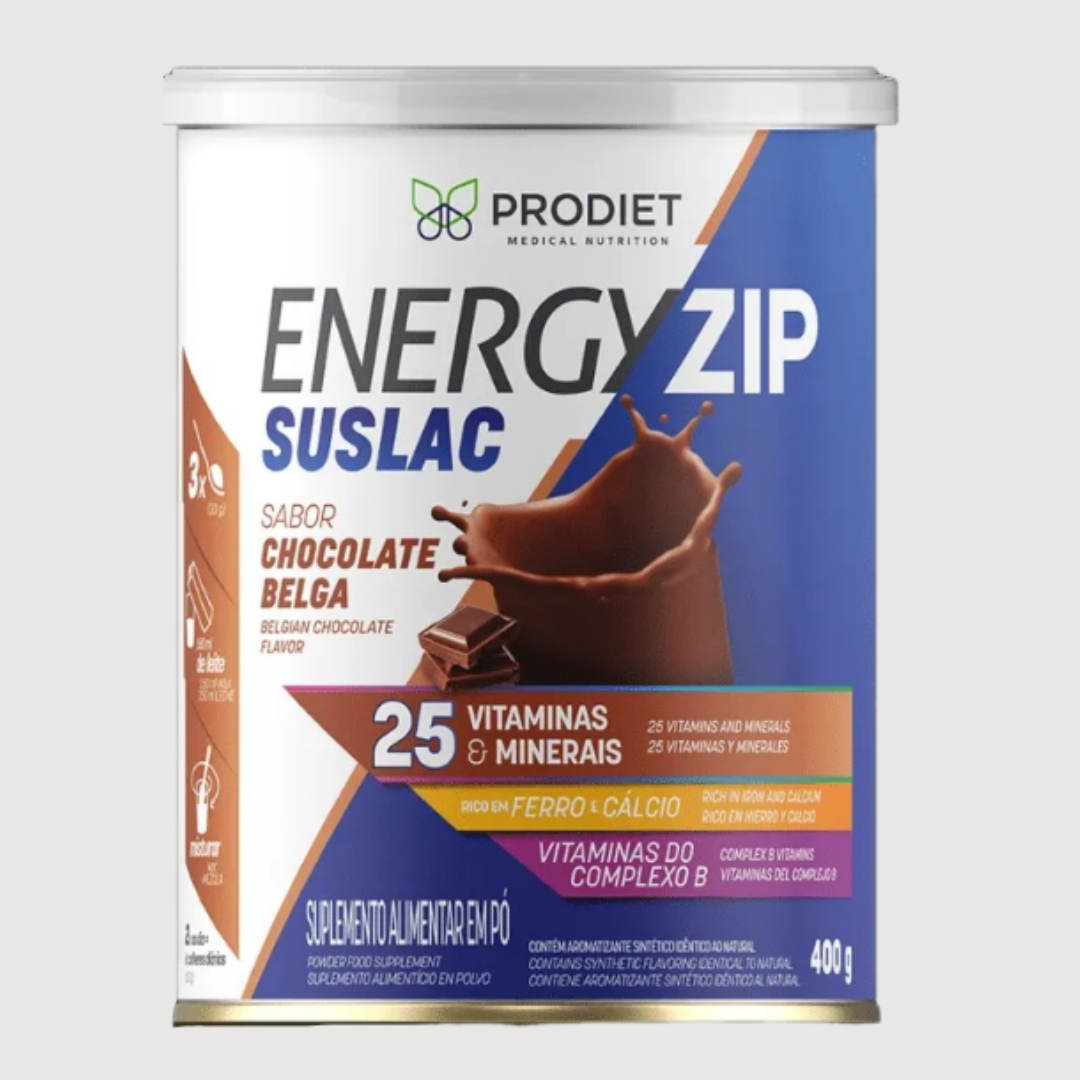 Energyzip Suslac 400g - Chocolate - PRODIET