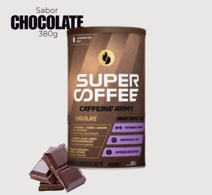 Supercoffee 3.0 380g - Chocolate - CAFFEINE ARMY