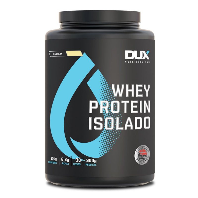 Whey Protein Isolado 900g Sabores - Dux