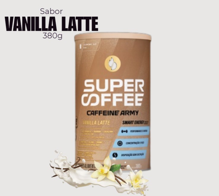 Supercoffee 3.0 380g - Vanilla Latte - Caffeine Army