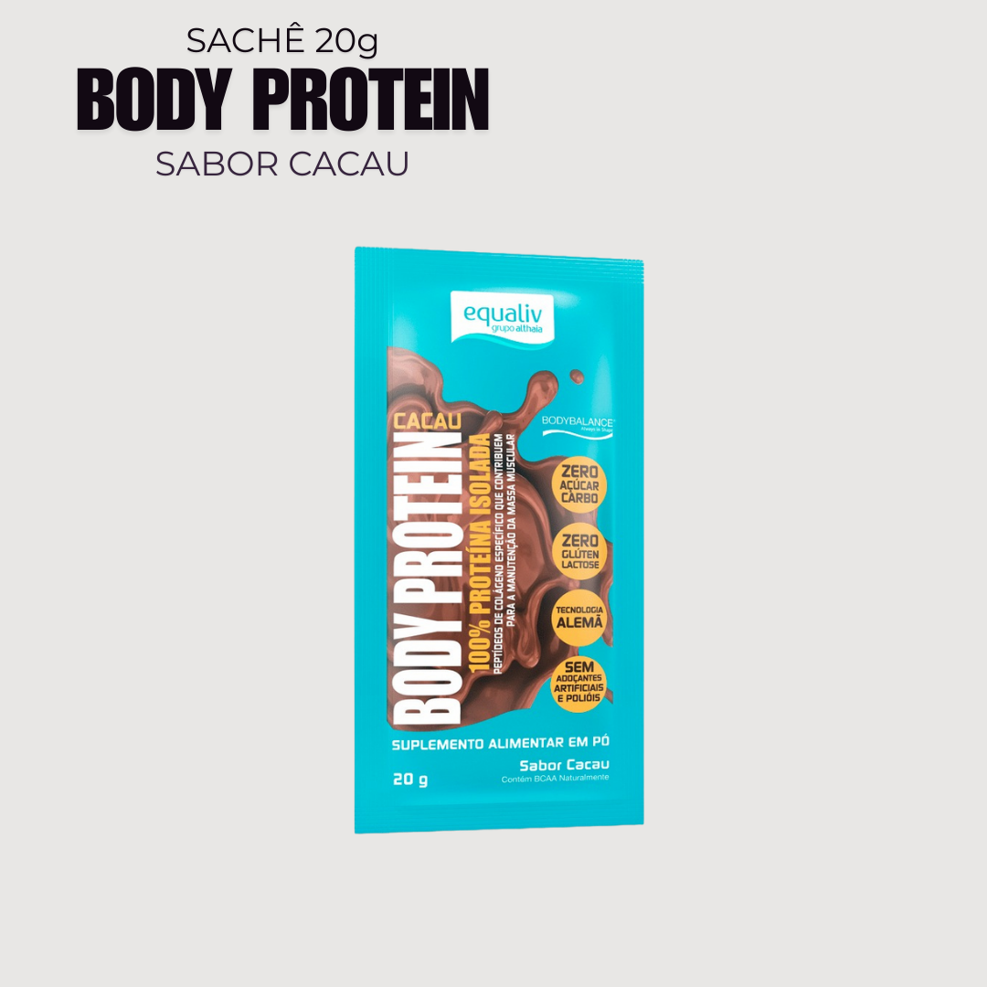 Body Protein Sachê - EQUALIV - Cacau