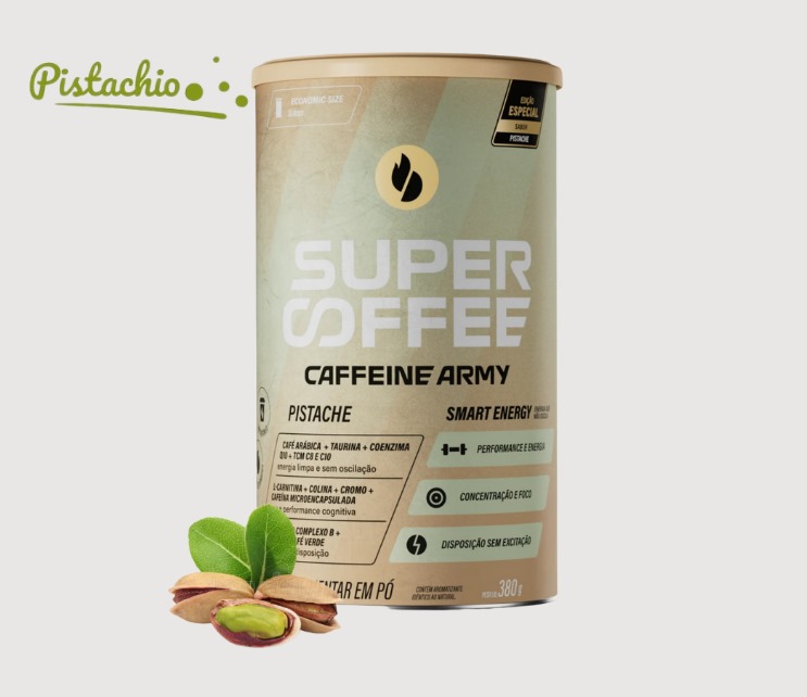 Supercoffee 3.0 380g - Pistache  - Caffeine Army