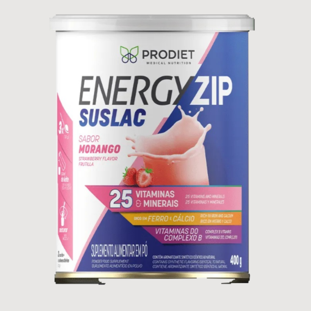 Energyzip Suslac 400g - Morango - PRODIET