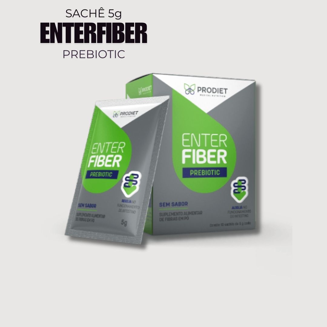 Enterfiber Prebiotic - Sachê 5g - PRODIET