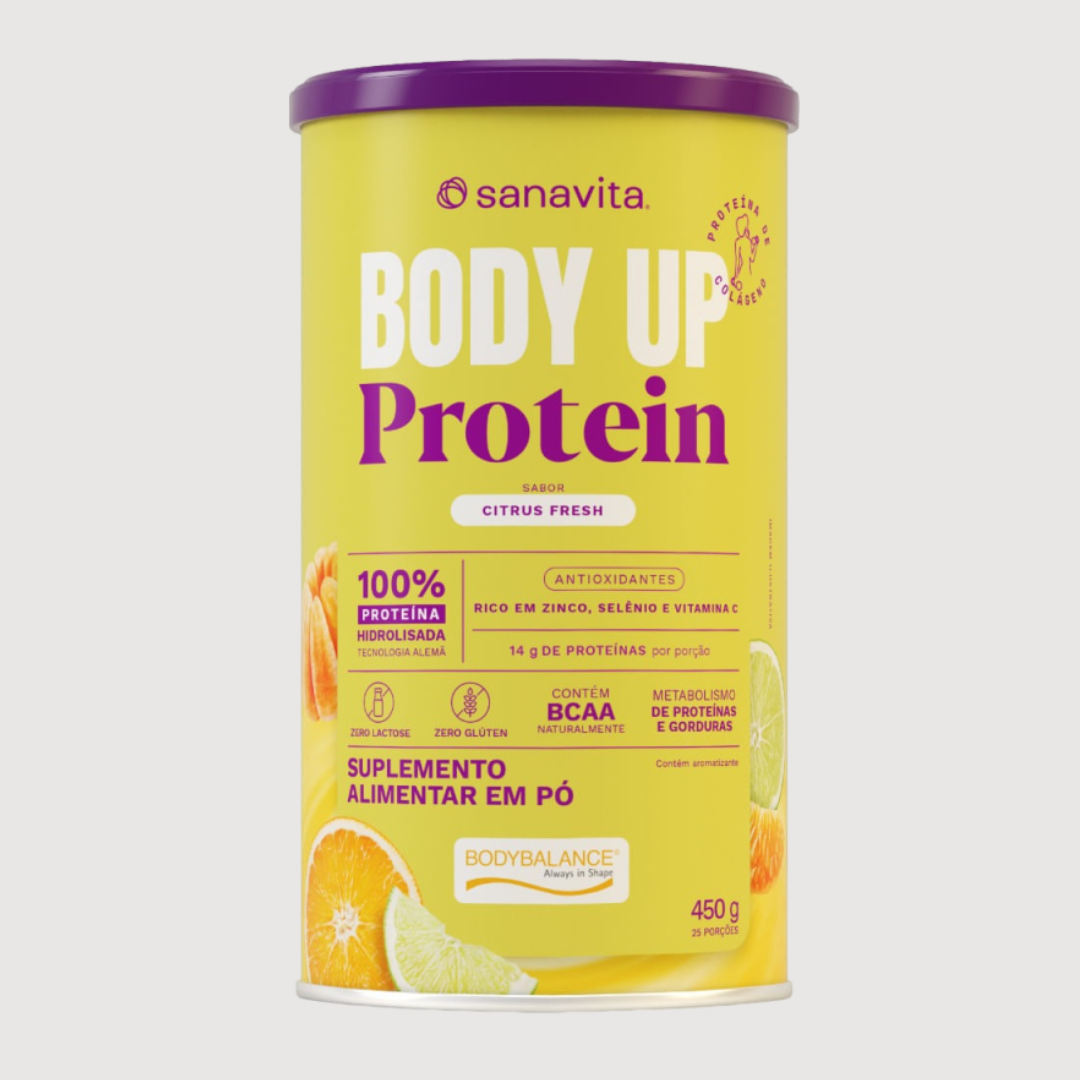 Body Up Protein 450g - SANAVITA  - Citrus Fresh