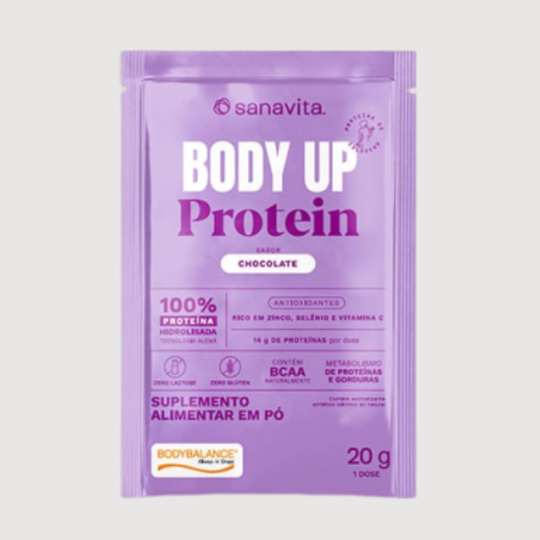 Body Up Protein sachê 30g - SANAVITA - Chocolate