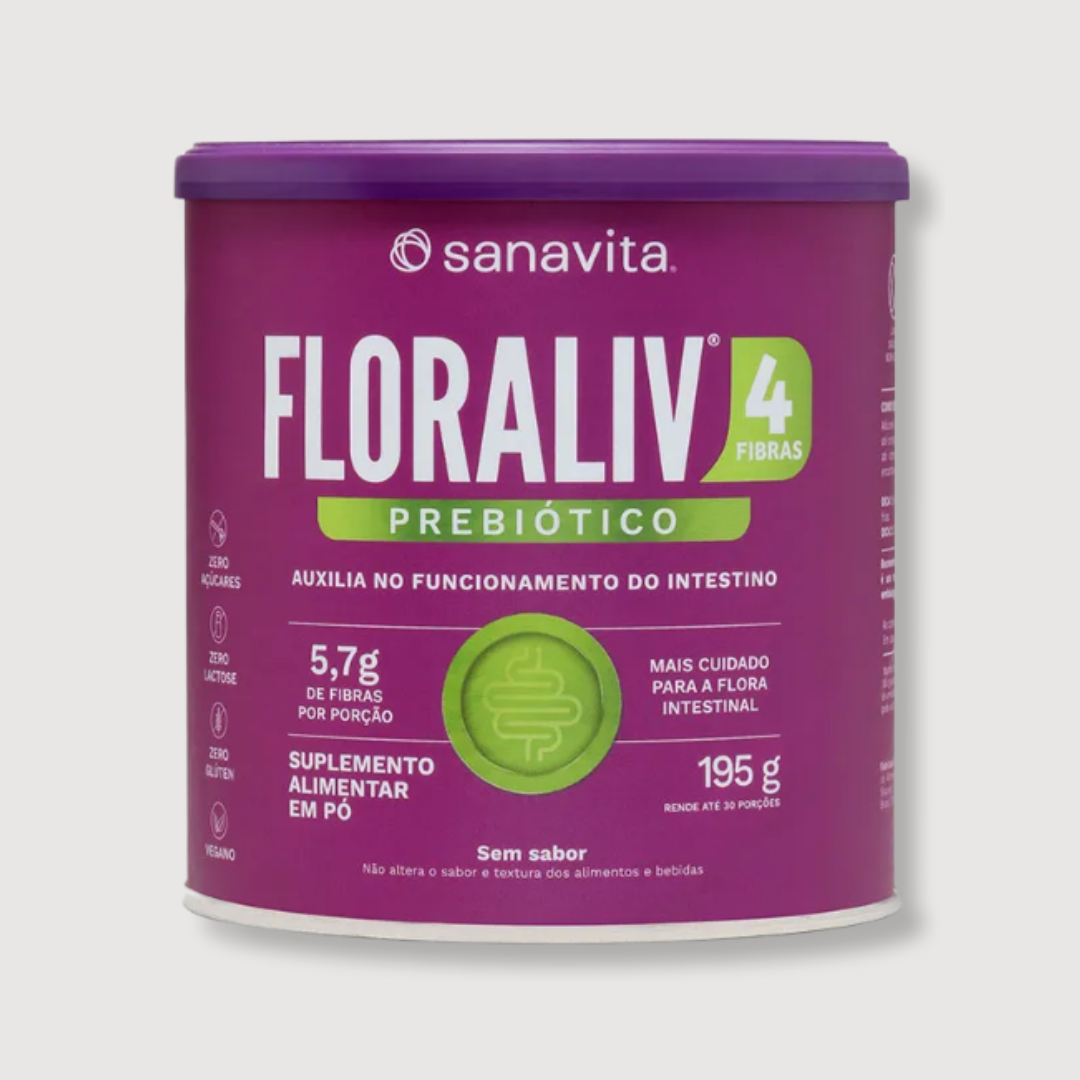 Floraliv 4 Fibras 195g - SANAVITA