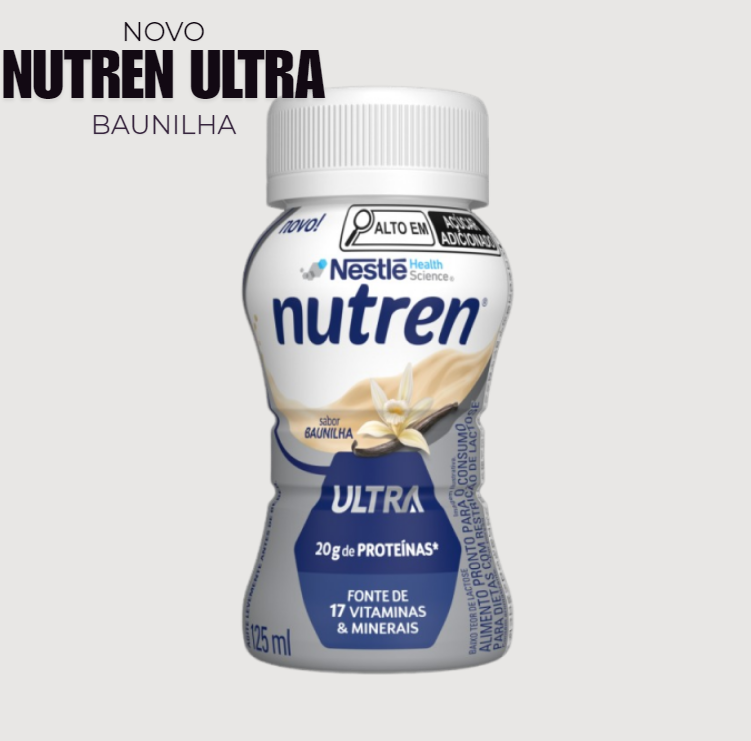 Nutren Ultra 125ml - Baunilha - NESTLE