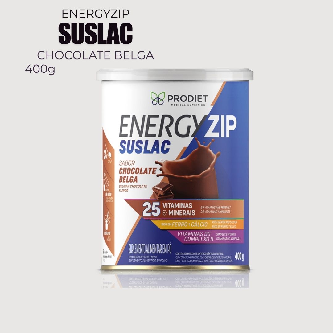 Energyzip Suslac 400g - Chocolate - PRODIET