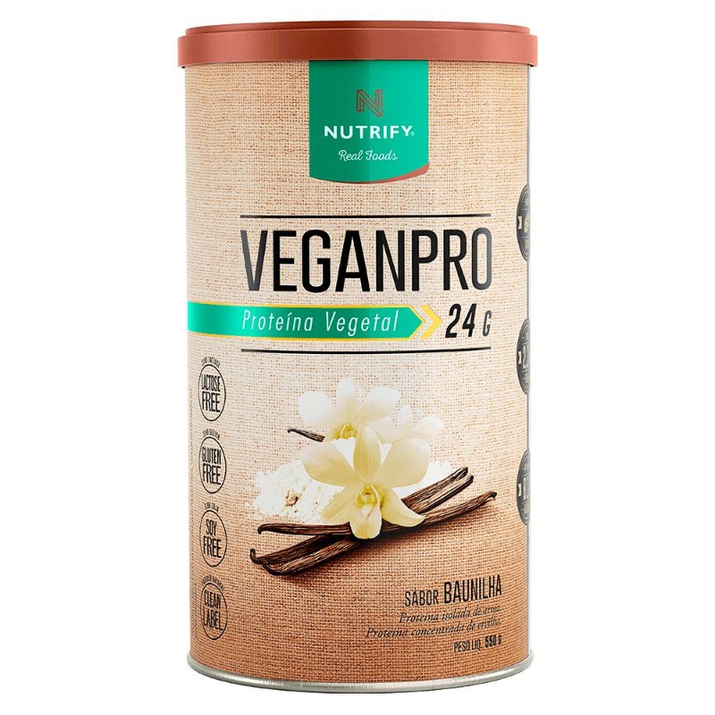 Veganpro 550g - Baunilha - NUTRIFY