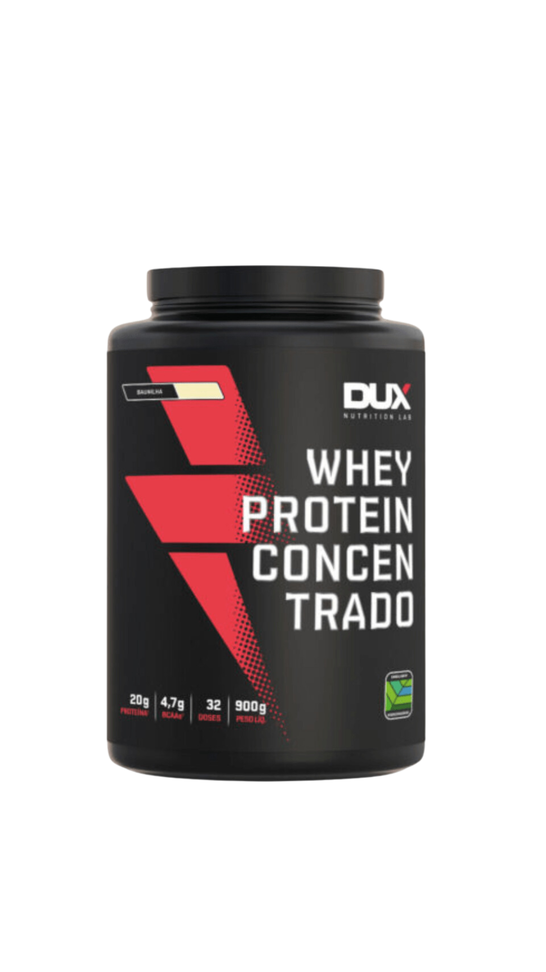 Whey Protein Concentrado 900g - DUX - Baunilha