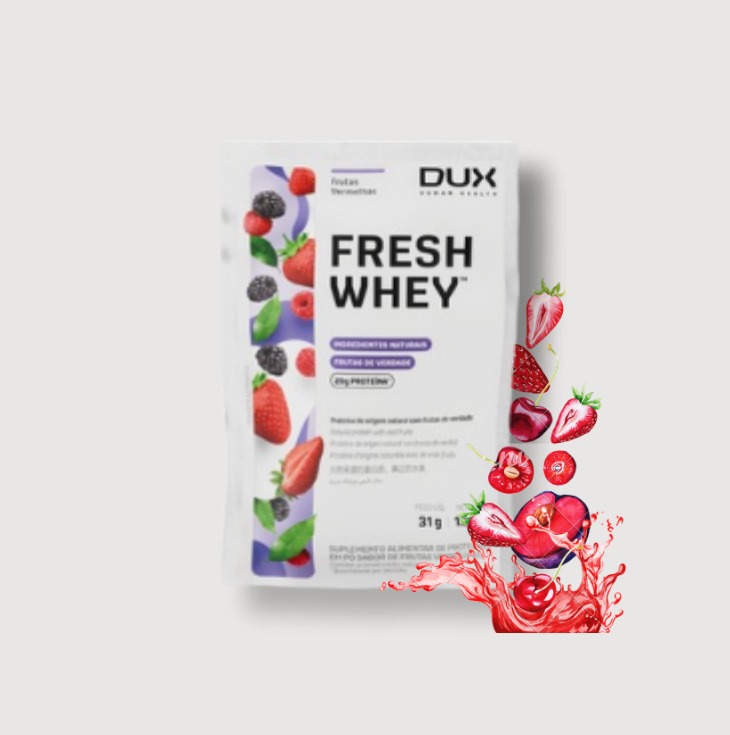 Fresh Whey Sachê 30g - Frutas Vermelhas - DUX