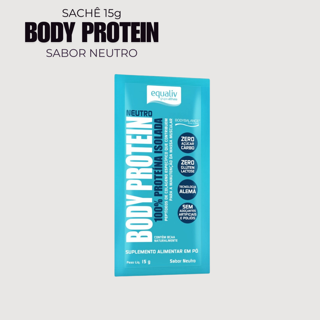 Body Protein sachê - EQUALIV - Neutro