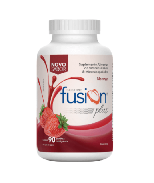 Bariatric Fusion Plus - 90 Pastilhas  - Morango