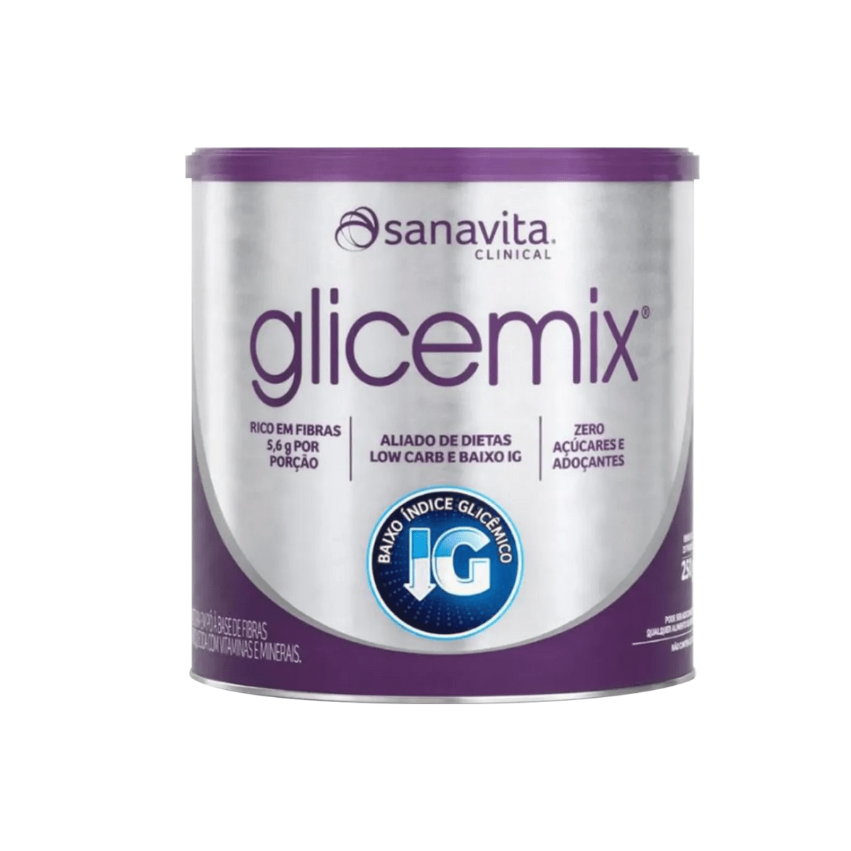 GLICEMIX IG - LATA 250G - Sanavita