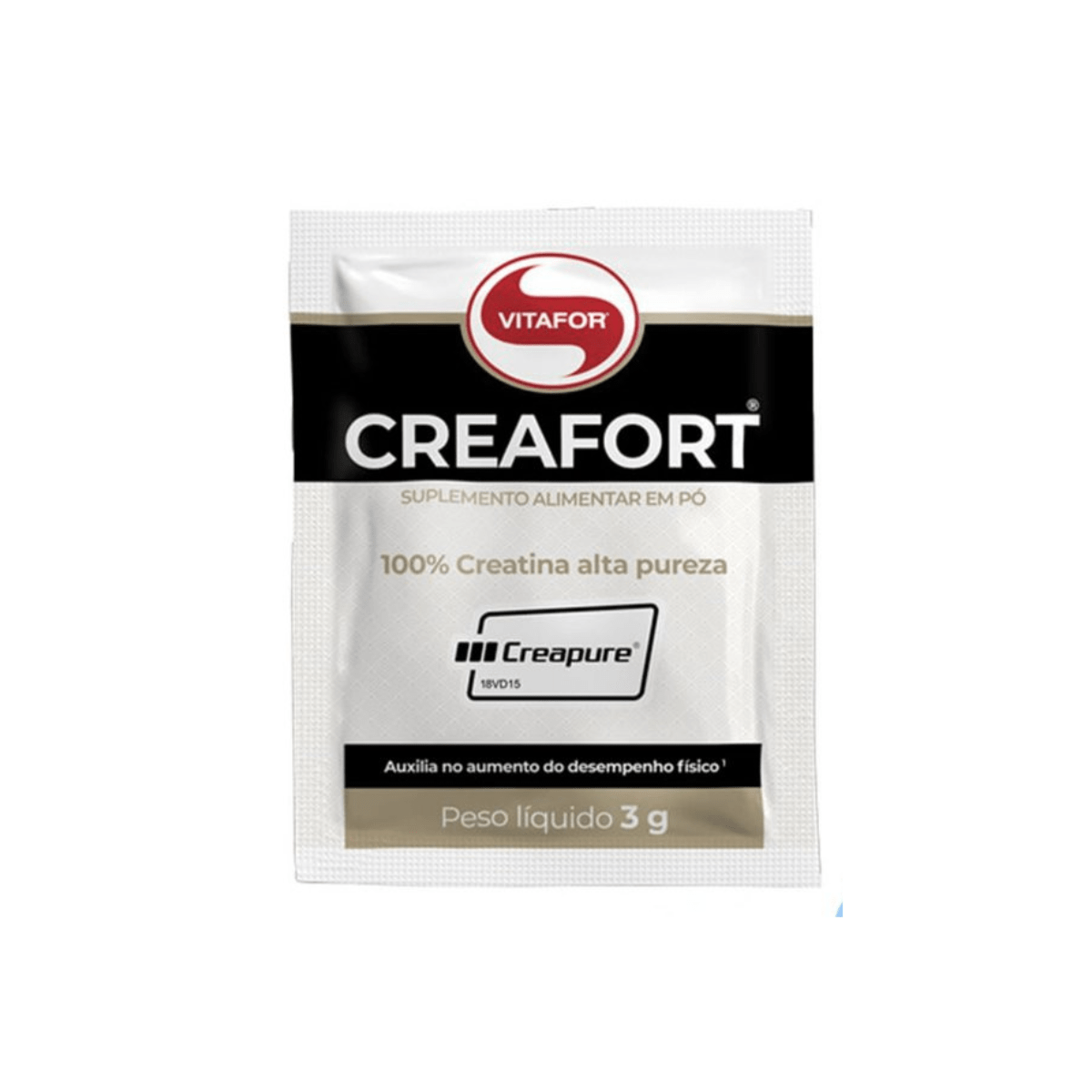 Creafort - Creatina Creapure - 30 sachês 3g - Vitafor