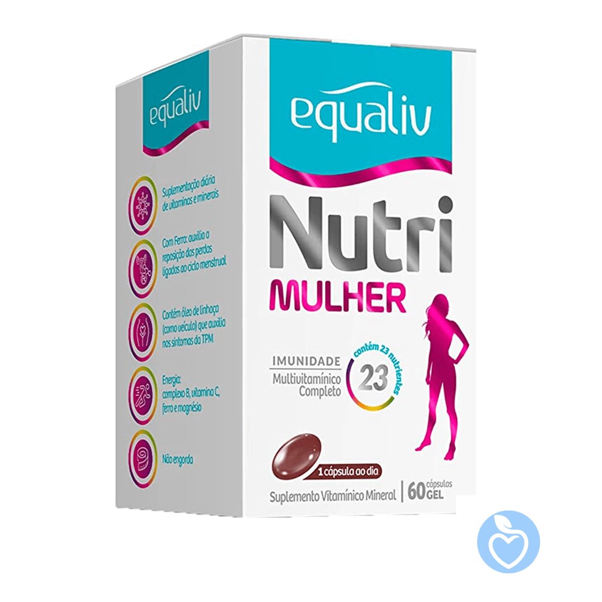 Nutri Mulher - 60 cápsulas - Equaliv