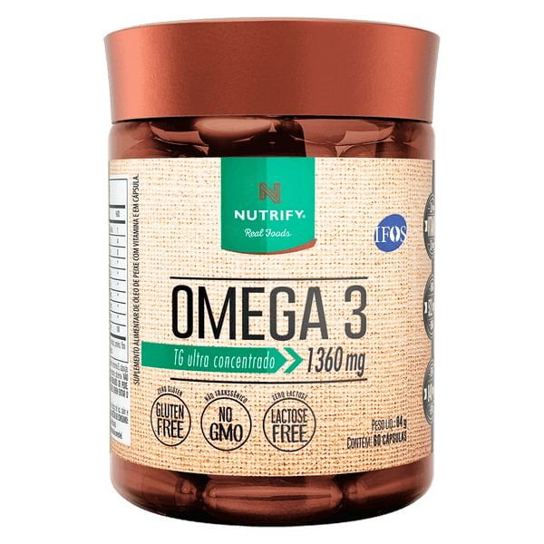 Omega 3 - 1.360mg - 60 CAPS - Nutrify
