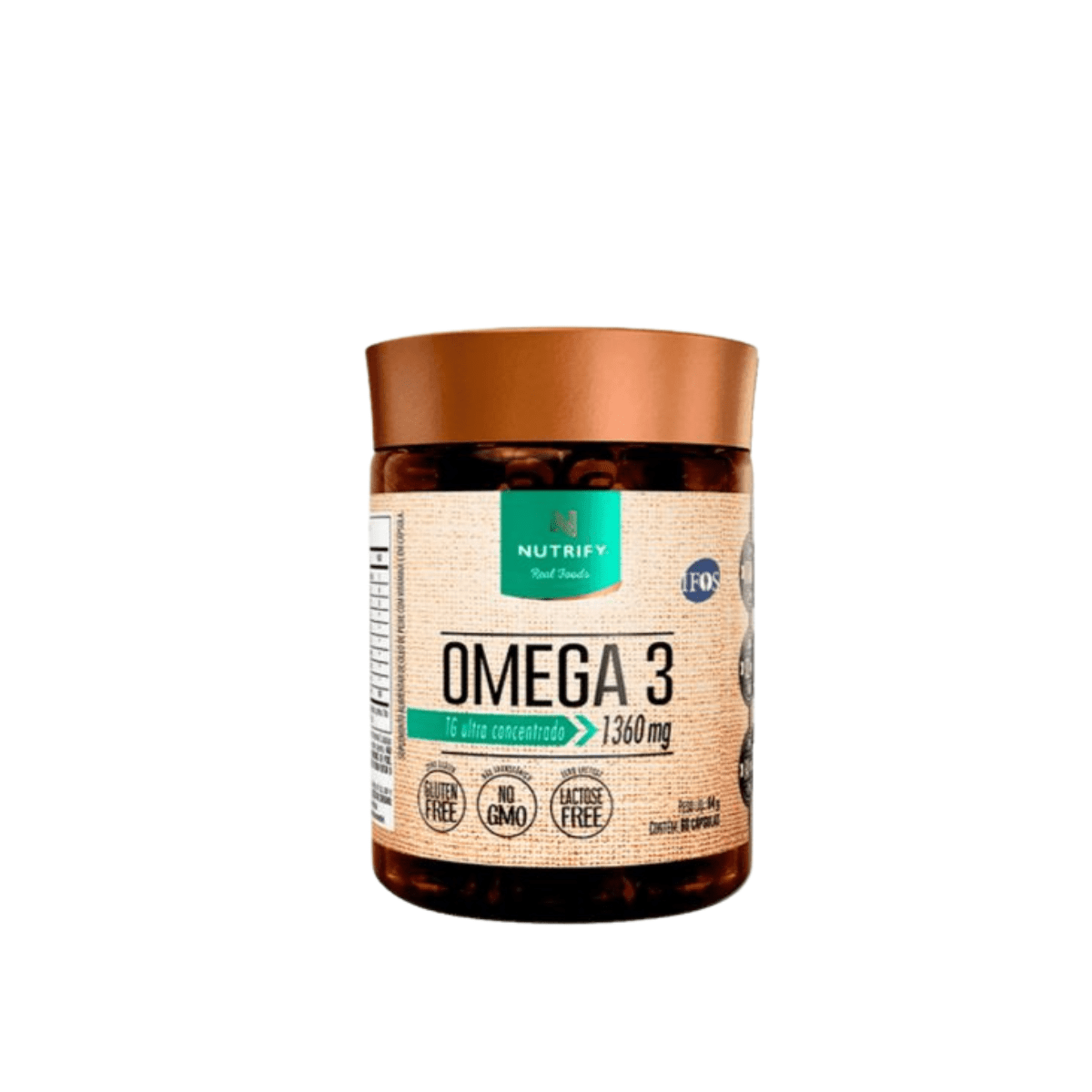 Omega 3 - 1.360mg - 60 CAPS - Nutrify