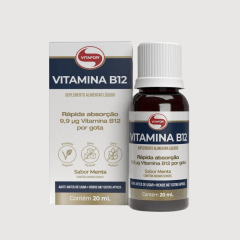 Vitamina B12 líquida 20ml - Sabor Menta - VITAFOR