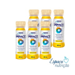 Impact 200ml - Banana - Kit com 6 unidades - NESTLÉ