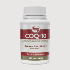 Coenzima Q10 - 60 capsulas 100mg p/ porção - VITAFOR