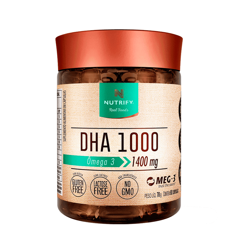 DHA 1000 60 CAPSULAS - Nutrify