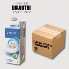 Dianutri 1.0 1000ml - DANONE- Caixa com 12 litros