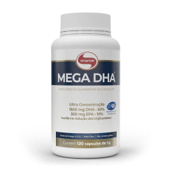 MEGA DHA 120 CAPSULAS 1000MG - Vitafor