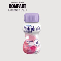 Nutridrink Compact 125ml - Danone - Morango