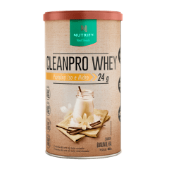 Cleanpro Whey 450g - NUTRIFY - baunilha