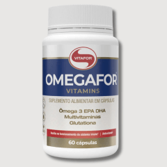 Omegafor VItamins - 60 Capsúlas 1000mg - VITAFOR