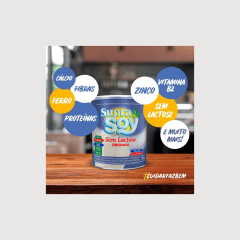 Supra Soy sem lactose 300g -  Original vegan