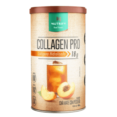 Collagen Pro 450g - NUTRIFY - Cha Mate com pessego